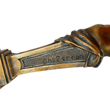 Load image into Gallery viewer, Charles Perron Antique French Bronze Wax Seal Desk Stamp Bust Figural Sculpture