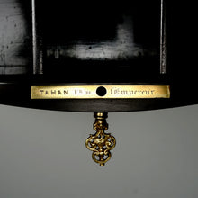 Load image into Gallery viewer, Antique French TAHAN Paris Burl Wood Tea Caddy Box with Three Canisters