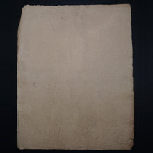 Load image into Gallery viewer, Antique French Academic Study Charcoal Life Drawing Male Portrait