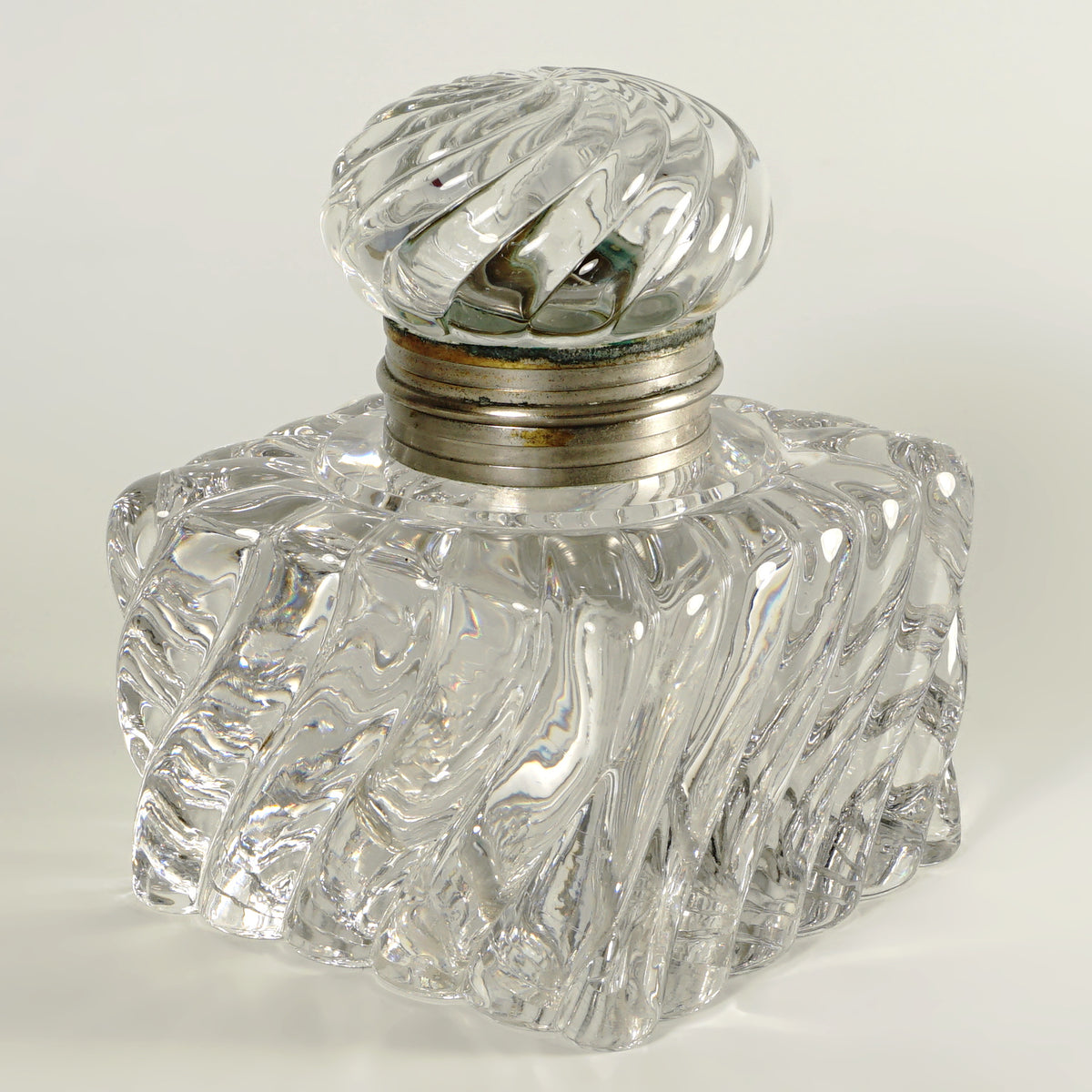 オールド バカラ バンブトール(Bambous Tors) ボンボンニエール antique_baccarat_inkwell_bambo