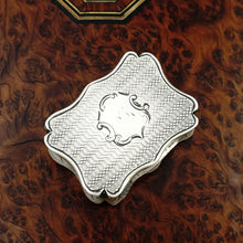 Load image into Gallery viewer, Antique Victorian Sterling Silver Vinaigrette, Nathaniel Mills, Birmingham 1858