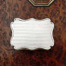 Load image into Gallery viewer, Antique Victorian Sterling Silver Vinaigrette, Nathaniel Mills, Birmingham 1858