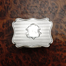 Load image into Gallery viewer, Antique Victorian Sterling Silver Vinaigrette, Nathaniel Mills, Birmingham 1858