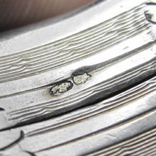 Load image into Gallery viewer, Antique French Silver Compact Mirror Powder Box, Case