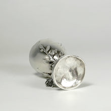 Load image into Gallery viewer, Antique French Sterling Silver Egg Cup Animalier Figural Chickens