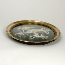 Load image into Gallery viewer, Antique French Grisaille Miniature Portrait, Nude Goddess & Cherubs
