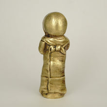 Load image into Gallery viewer, Antique Victorian Figural Wax Seal Desk Stamp, Baby in Swaddling