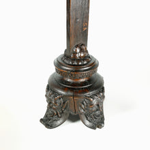 Load image into Gallery viewer, 21" Tall Antique Neo Gothic Carved Wood Corpus Christ Crucifix Altar Piece