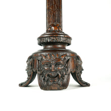 Load image into Gallery viewer, 21" Tall Antique Neo Gothic Carved Wood Corpus Christ Crucifix Altar Piece