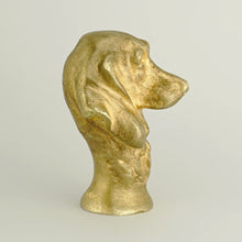 Load image into Gallery viewer, Alexandre Auguste Caron Art Deco French Bronze Sculpture Wax Seal, Hound Dog