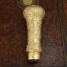 Load image into Gallery viewer, Antique French Gilt Ormolu Dress Cane Parasol Handle