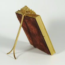 Load image into Gallery viewer, Antique French Miniature Portrait Painting, Dore Bronze Frame