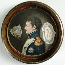 Load image into Gallery viewer, Antique French Miniature Portrait Snuff Box, Hidden Napoleon Mourning Memento