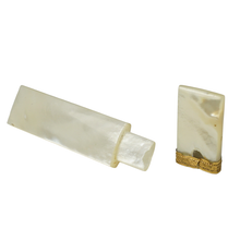 Load image into Gallery viewer, Antique French Palais Royal Mother of Pearl Sewing Box Etui Necessaire