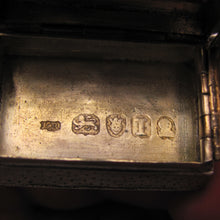 Load image into Gallery viewer, Antique Georgian Sterling Silver Book Form Vinaigrette, John Reilly, London 1804