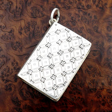 Load image into Gallery viewer, Antique Georgian Sterling Silver Book Form Vinaigrette, John Reilly, London 1804