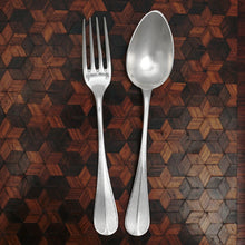 Load image into Gallery viewer, Antique French Sterling Silver 4pc Flatware, Tumbler Cup, Napkin Ring, Boxed Gift Set