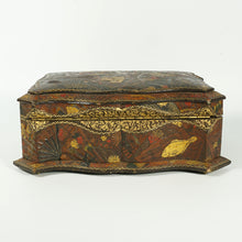 Load image into Gallery viewer, Antique Aesthetic French Japonisme Cordoba Leather Jewelry Box