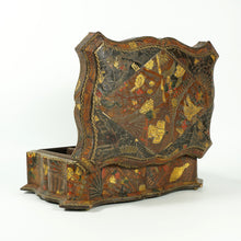 Load image into Gallery viewer, Antique Aesthetic French Japonisme Cordoba Leather Jewelry Box