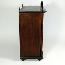 Load image into Gallery viewer, Antique Dutch Wooden Oak Wall Cabinet, Apothecary, Medicine or Spices, with Shamrock Hinges