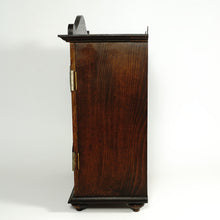 Load image into Gallery viewer, Antique Dutch Wooden Oak Wall Cabinet, Apothecary, Medicine or Spices, with Shamrock Hinges