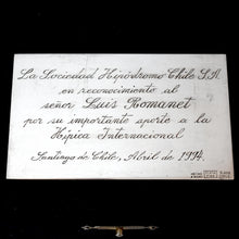 Load image into Gallery viewer, Vintage .900/1000 Silver Chilean Chile Cowboy Huasos Spurs, Original Box