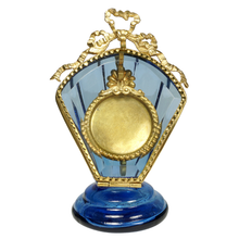 Load image into Gallery viewer, Antique Victorian Beveled Glass Box Pocket Watch Display Vitrine Stand