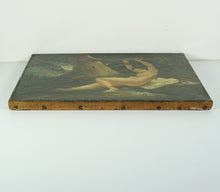 Load image into Gallery viewer, 19th Century French Oil Painting, Portrait of Female Bather, Signed V. Prost