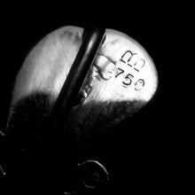 Load image into Gallery viewer, Art Deco Carved Jade & Yellow Diamond 18K Gold Stick Pin