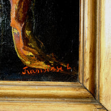 Load image into Gallery viewer, Portrait of Kiki de Montparnasse Art Deco French Female Nude Painting Dated 1927