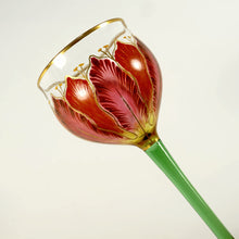 Load image into Gallery viewer, Art Nouveau Meyr's Neffe Enamel Glass Liquor Cordial Bohemian Austrian