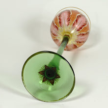 Load image into Gallery viewer, Art Nouveau Meyr's Neffe Enamel Glass Liquor Cordial Bohemian Austrian