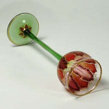 Load image into Gallery viewer, Art Nouveau Meyr's Neffe Enamel Glass Liquor Cordial Bohemian Austrian