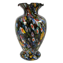 Load image into Gallery viewer, Vintage Italian Art Glass Millefiori Vase