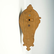 Load image into Gallery viewer, Antique Black Forest Hand Carved Wood Figural Dog Head Coat Hook, Wall Mount, Glass Eyes