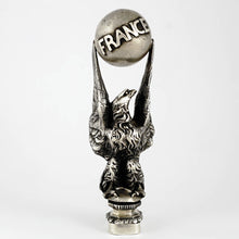 Load image into Gallery viewer, Antique French Wax Seal Bronze Eagle Figural Desk Stamp