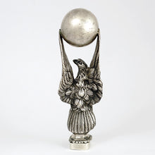 Load image into Gallery viewer, Antique French Wax Seal Bronze Eagle Figural Desk Stamp