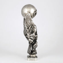 Load image into Gallery viewer, Antique French Wax Seal Bronze Eagle Figural Desk Stamp