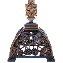 Load image into Gallery viewer, Antique Black Forest Carved Wood Crucifix Corpus Christi Jesus Christ Religious Hand Carved Altar Piece