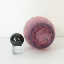 Load image into Gallery viewer, Andre Delatte Nancy French Perfume Bottle Art Deco Pink Glass Enamel Signed