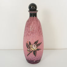 Load image into Gallery viewer, Andre Delatte Nancy French Perfume Bottle Art Deco Pink Glass Enamel Signed
