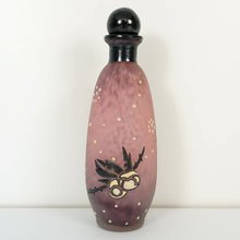 Load image into Gallery viewer, Art Deco French Glass Perfume Bottle Andre Delatte Nancy Enamel Roses