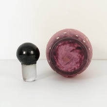 Load image into Gallery viewer, Andre Delatte Nancy French Perfume Bottle Art Deco Enamel Pink Pate De Verre Glass
