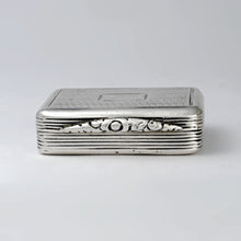 Load image into Gallery viewer, Antique Georgian Sterling Silver Vinaigrette Box Thomas Shaw Birmigham 1831