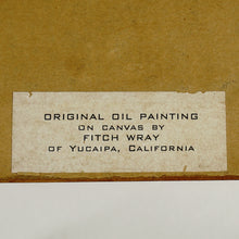 Load image into Gallery viewer, William Fitch Wray Miniature Oil Painting California Coastal Landscape