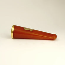 Load image into Gallery viewer, Antique French 18K Gold Mounted Amber Cigar Cheroot Holder

