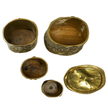 Load image into Gallery viewer, Antique 19th century French Bronze Equestrian Horse Rider Theme Smoking Set, Tray & Match Holder