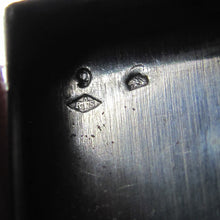 Load image into Gallery viewer, SOUBRENIE & BOIS Vintage French Ruby 18K Gold Silver Compact Case