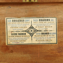 Load image into Gallery viewer, Antique French Watercolor Aquarelle Painting Artist's Box Bourgeois Aîné Paris