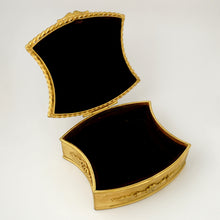 Load image into Gallery viewer, Antique French Miniature Portrait Gilt Bronze Jewelry Box